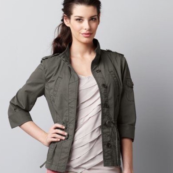 LOFT Jackets & Blazers - 50% OFF | LOFT Cargo Jacket